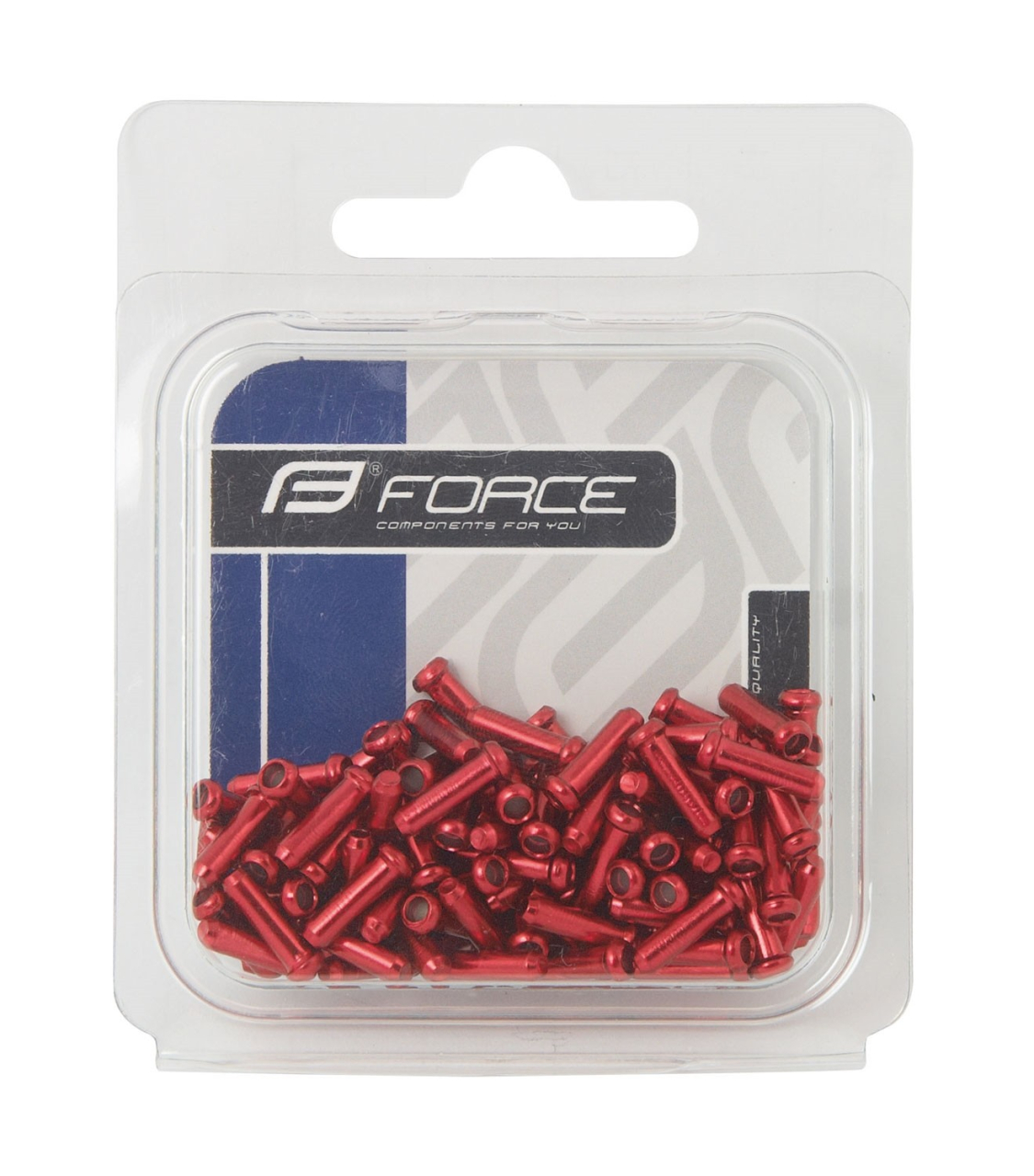 Capse cablu Force Aluminiu rosu anodizat [2]