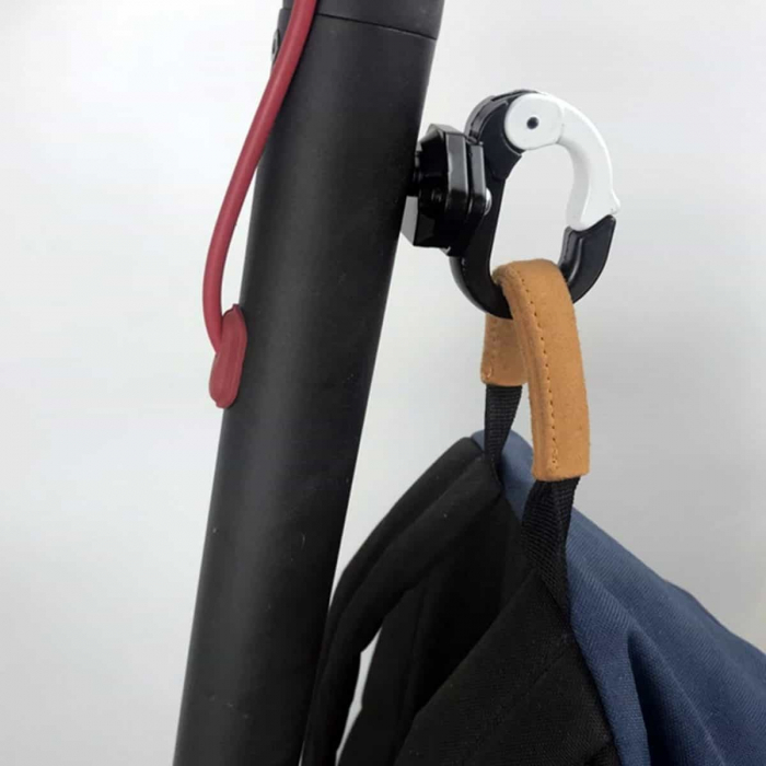 Carlig aluminiu trotineta electrica Xiaomi M365, Pro, alb [2]