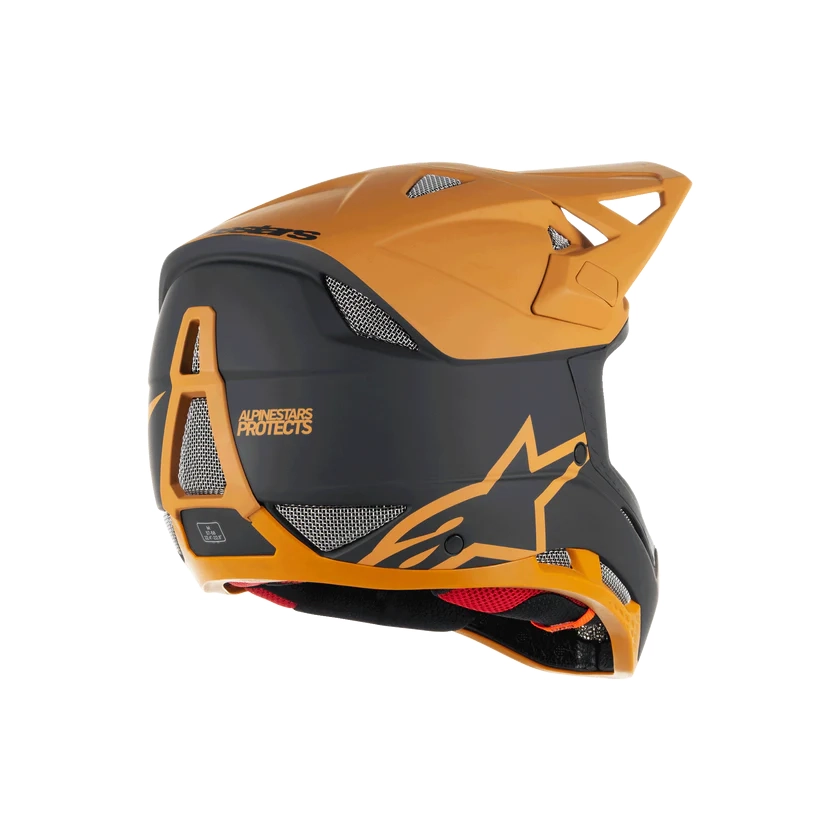 Casca Alpinestars Missile Tech Racer Helmet Black Dark Gold Matt L [2]