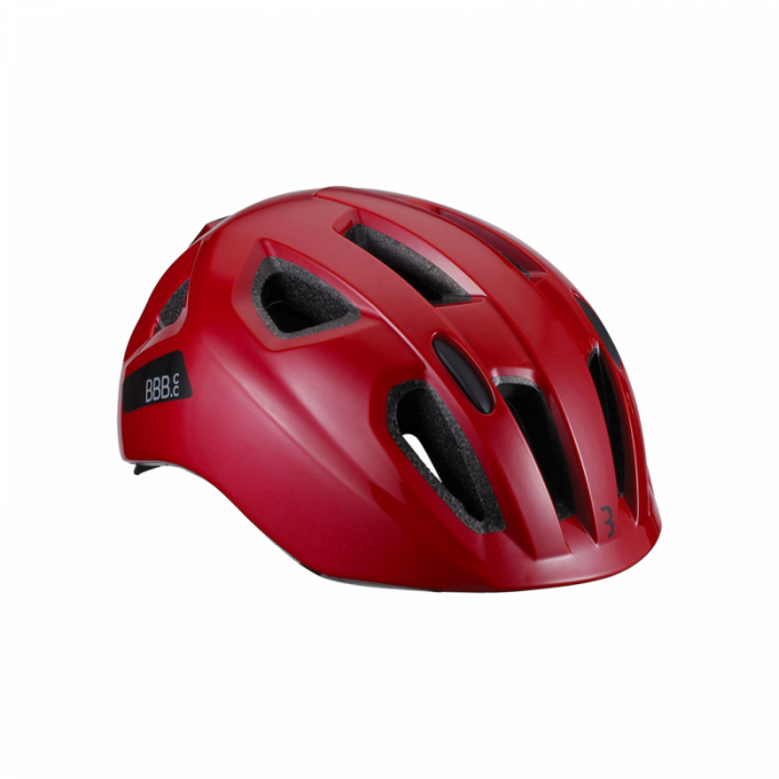 Casca BBB BHE-17 Sonar cu LED Glossy red M 52-58 cm [1]