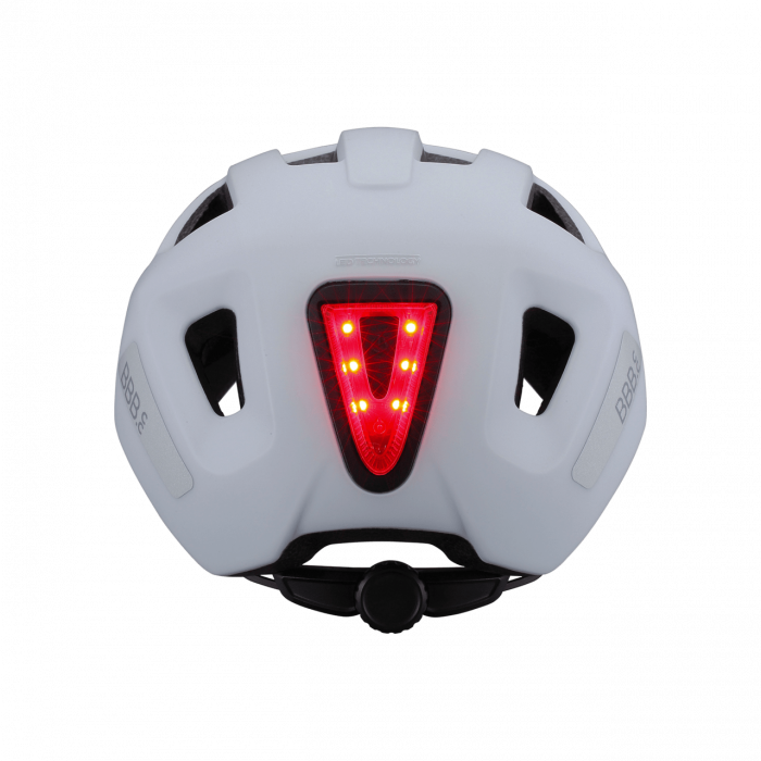 Casca BBB BHE-171 Sonar cu LED Alb Mat M (52-58 cm) [7]