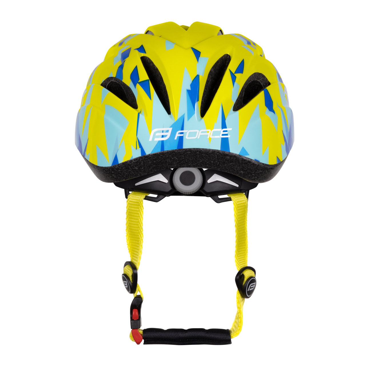 Casca copii Force Ant Junior, fluo/bleu, XXS-XS (44-48cm) [4]