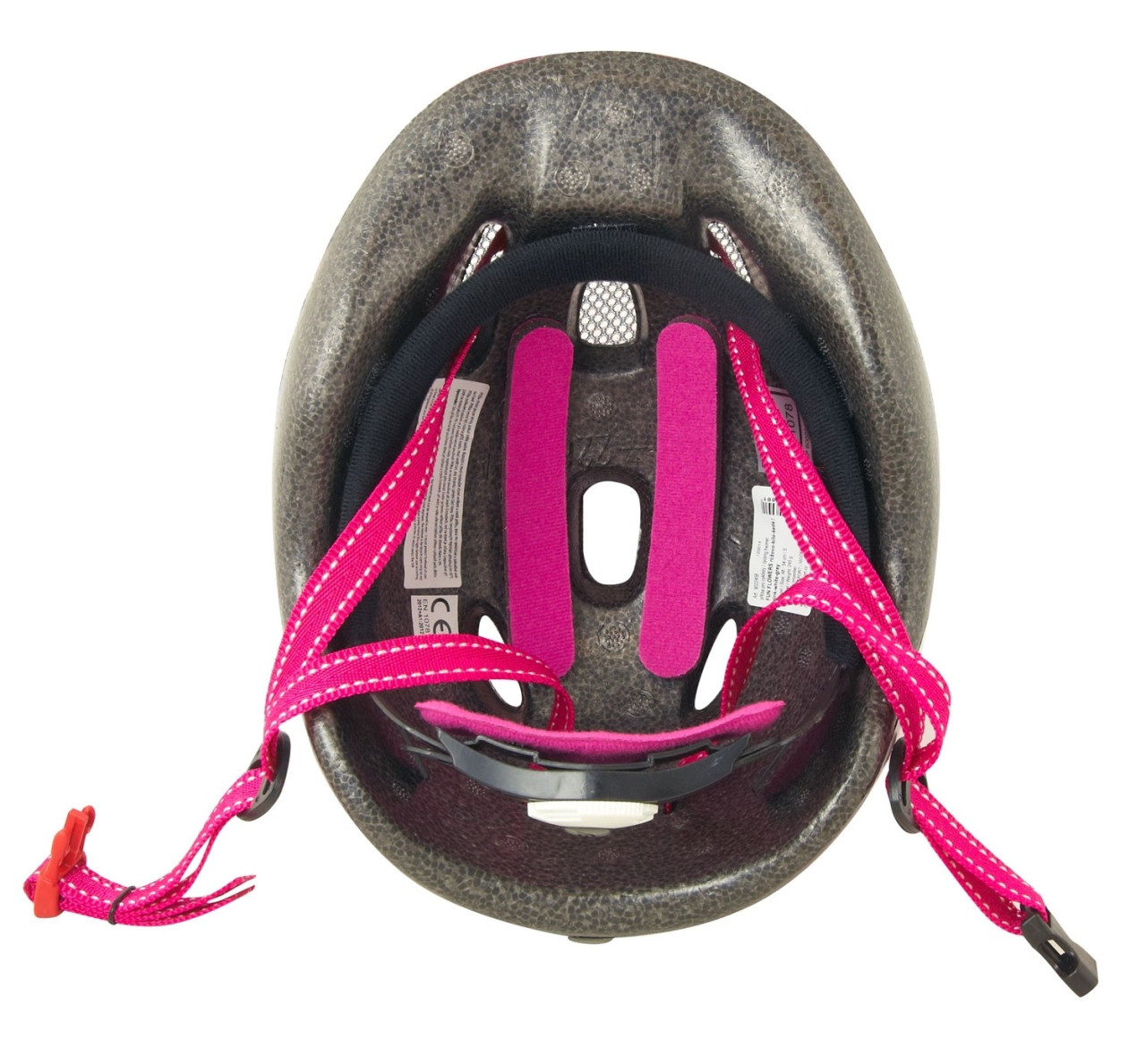 Casca copii Force Fun Flowers roz/alb/gri S [6]