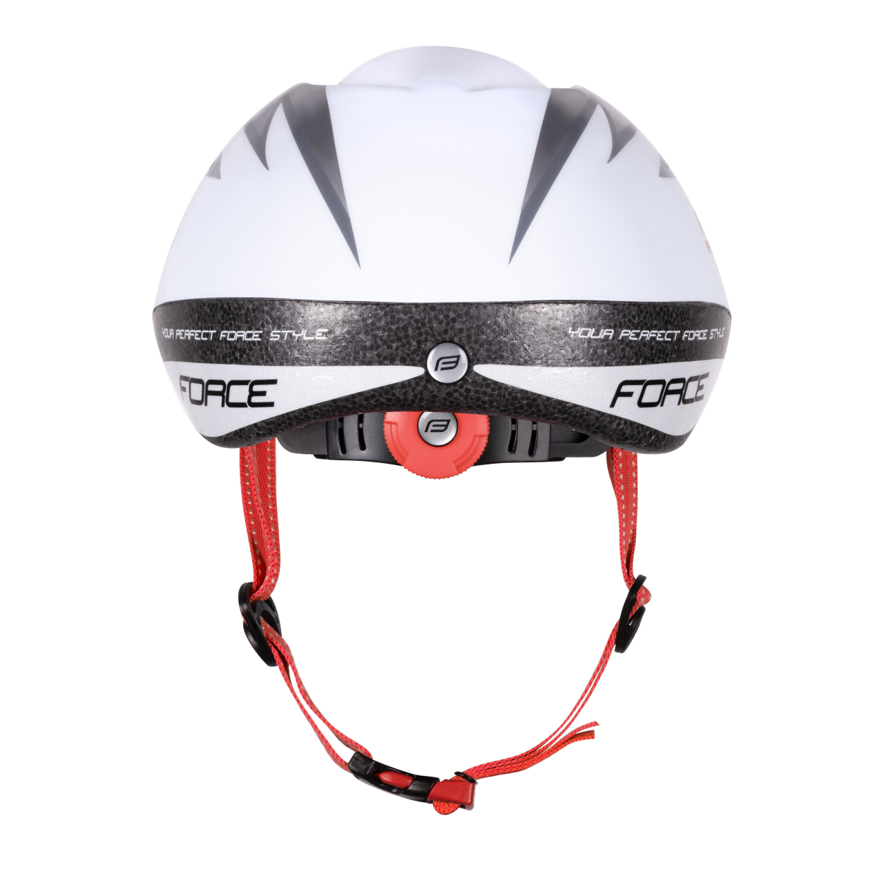 Casca copii Force Fun Stripes alb/gri M [4]