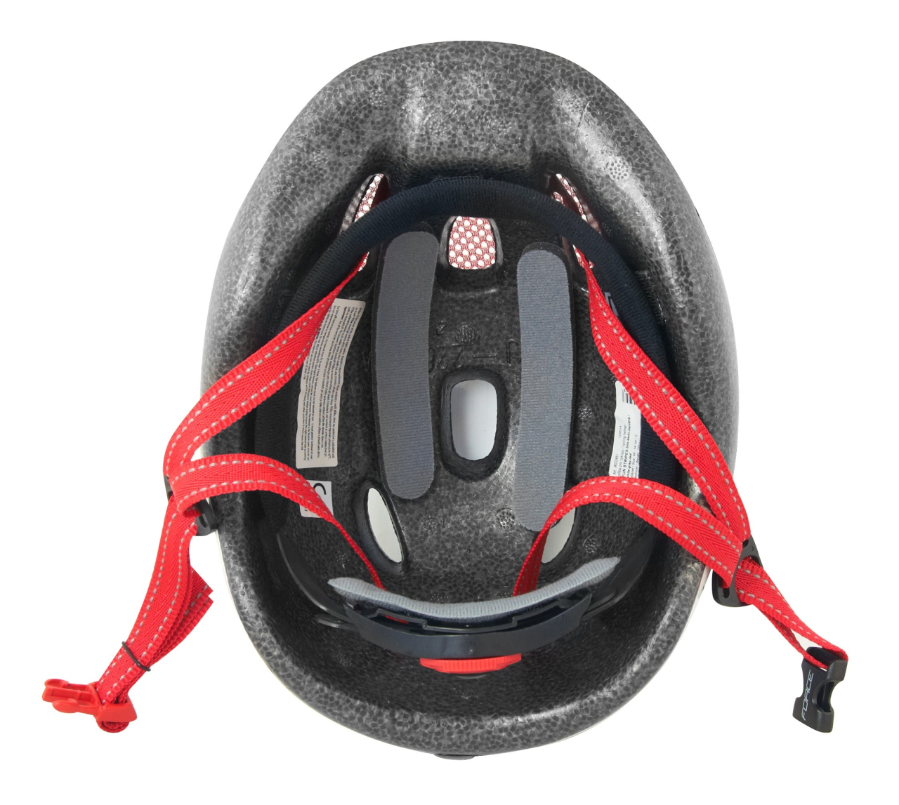 Casca copii Force Fun Stripes alb/gri M [6]