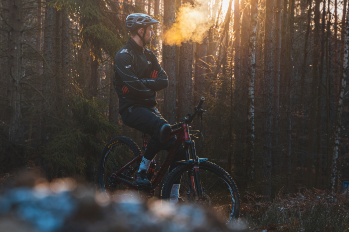 Casca Force Aves MTB E-bike, fluo/negru mat S/M [8]