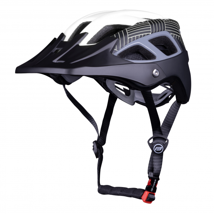 Casca Force Aves MTB E-bike, alb/negru mat L/XL [2]