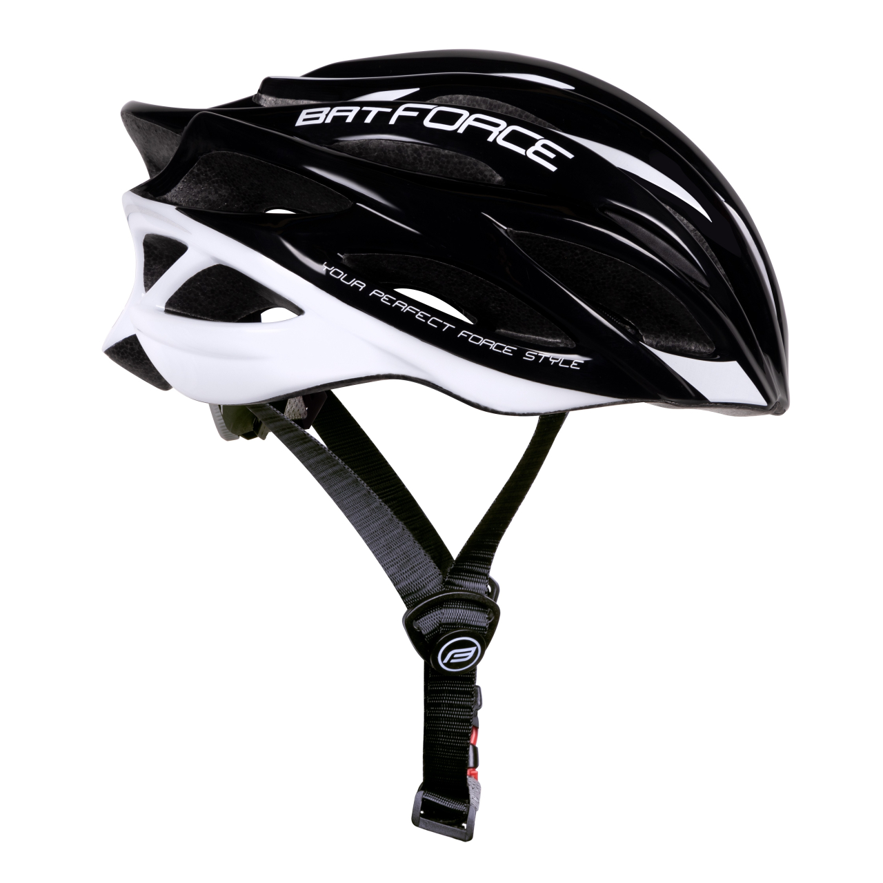 Casca Force Bat Negru/Alb L/XL (57-61cm) [3]