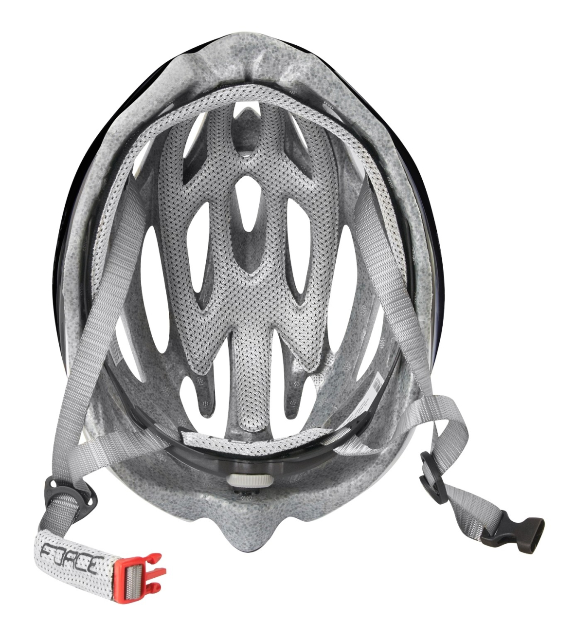 Casca Force Bat Negru/Alb L/XL (57-61cm) [6]