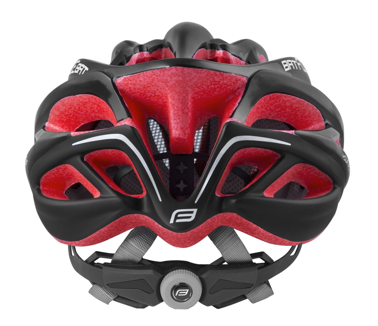 Casca Force Bat Negru/Rosu S/M (54-58cm) [2]