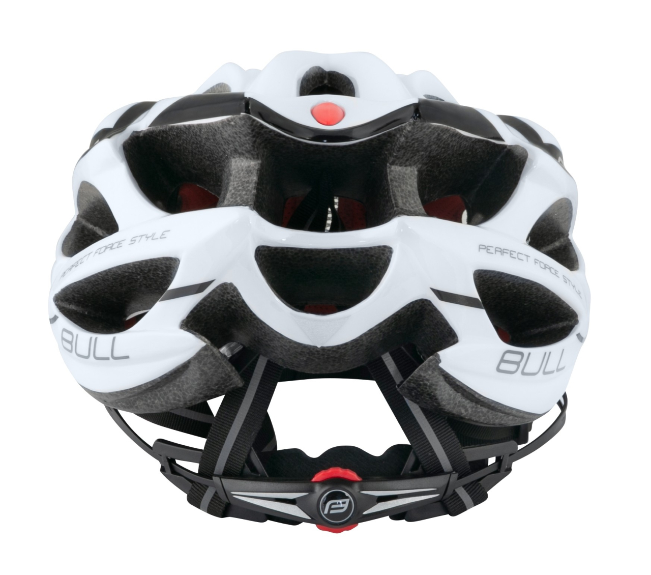 Casca Force Bull alb/negru L/XL (58-61cm) [3]