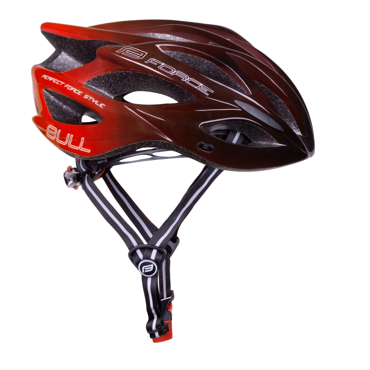Casca Force Bull Hue negru/rosu S-M (54-58 cm) [3]