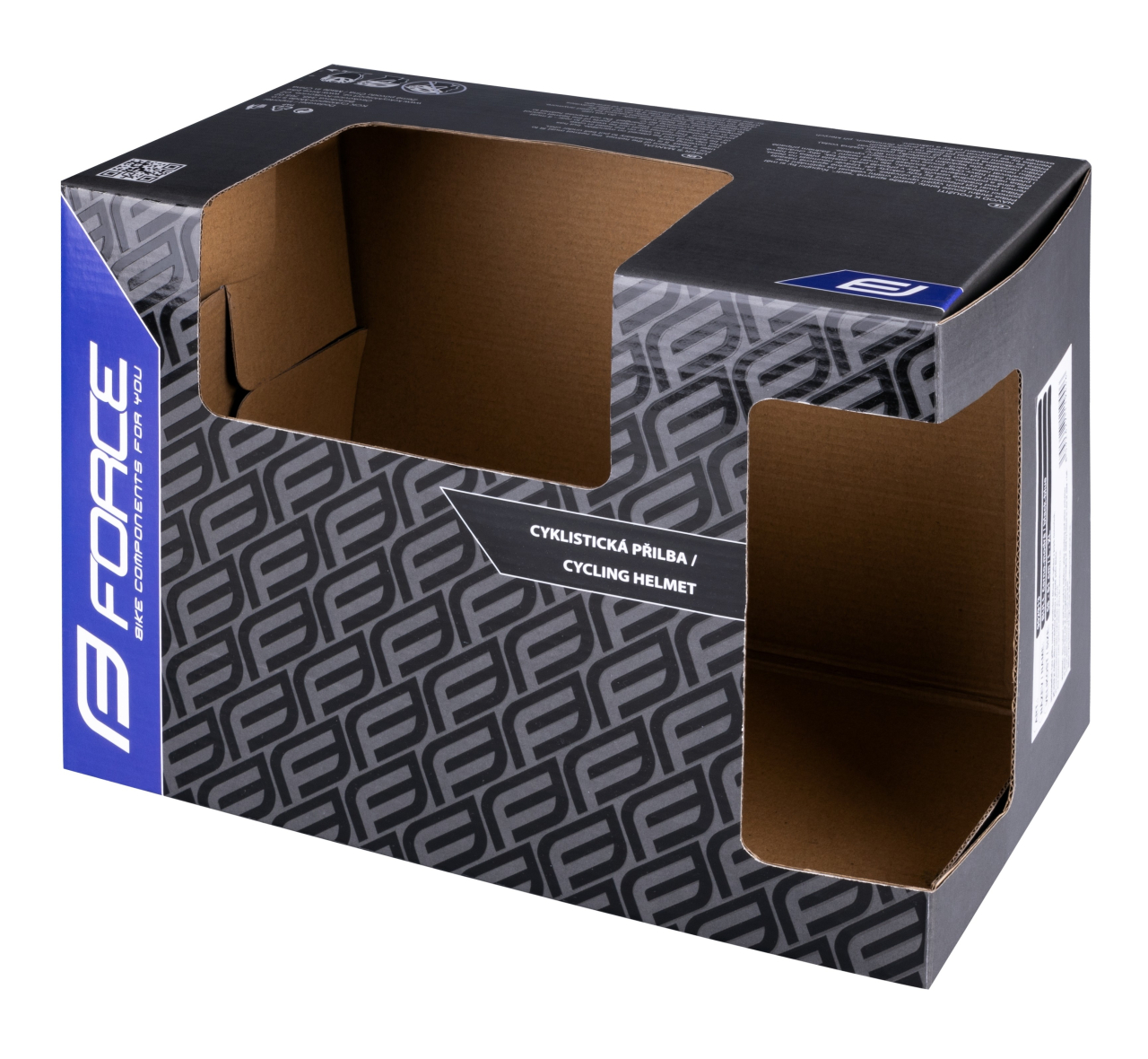 Casca Force Bull negru/alb/rosu S/M (54-58 cm) [7]