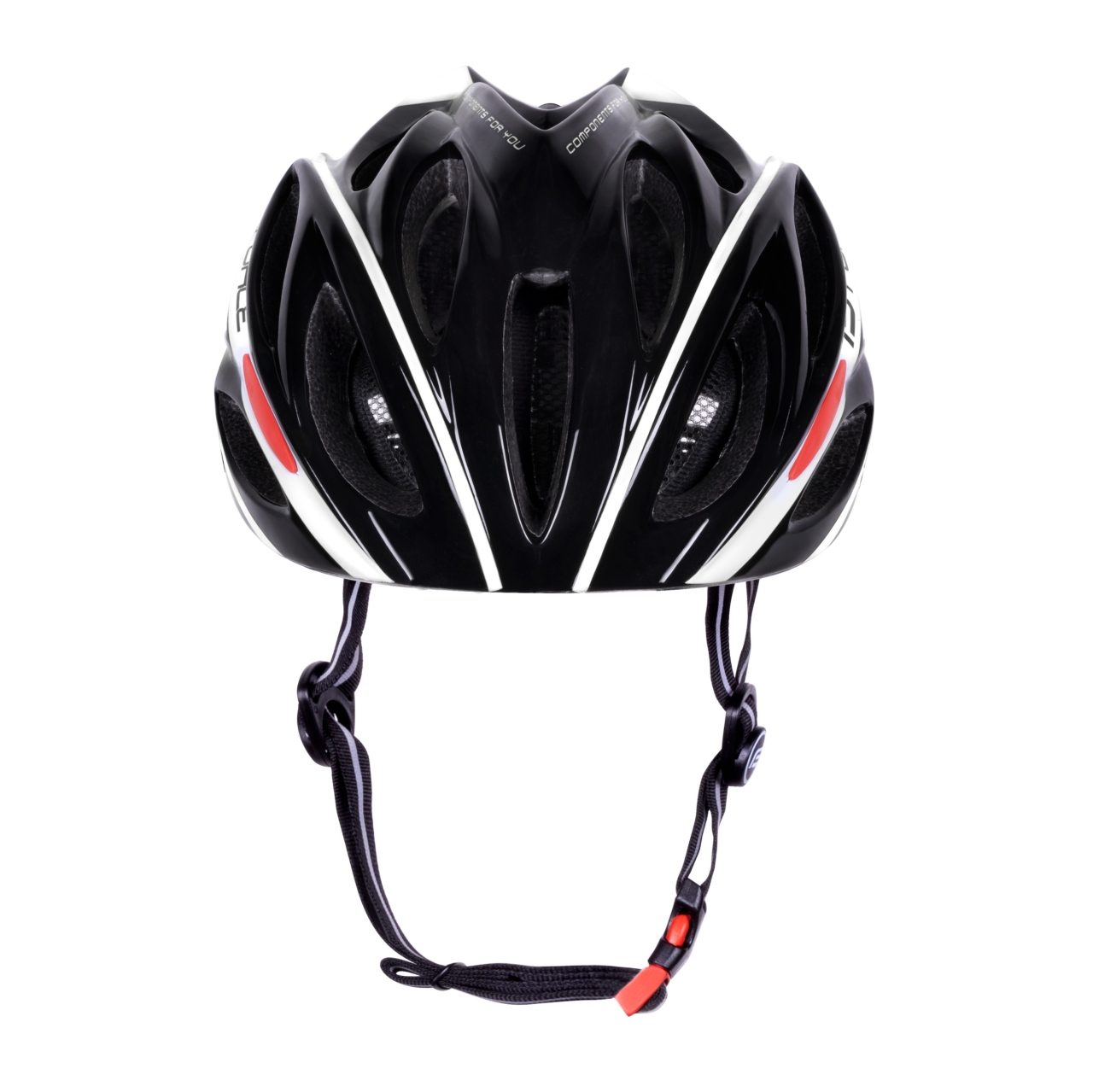 Casca Force Bull negru/alb/rosu S/M (54-58 cm) [3]