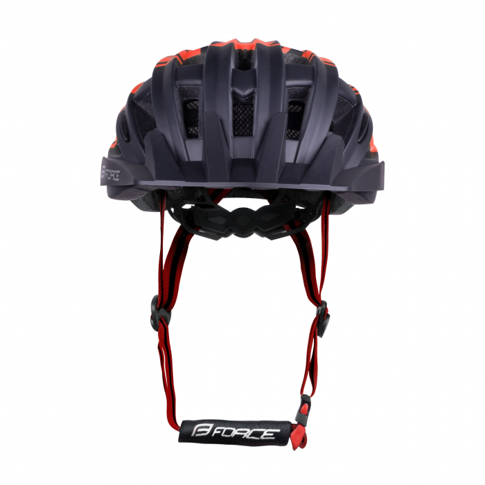 Casca Force Corella MTB negru/rosu S/M [2]