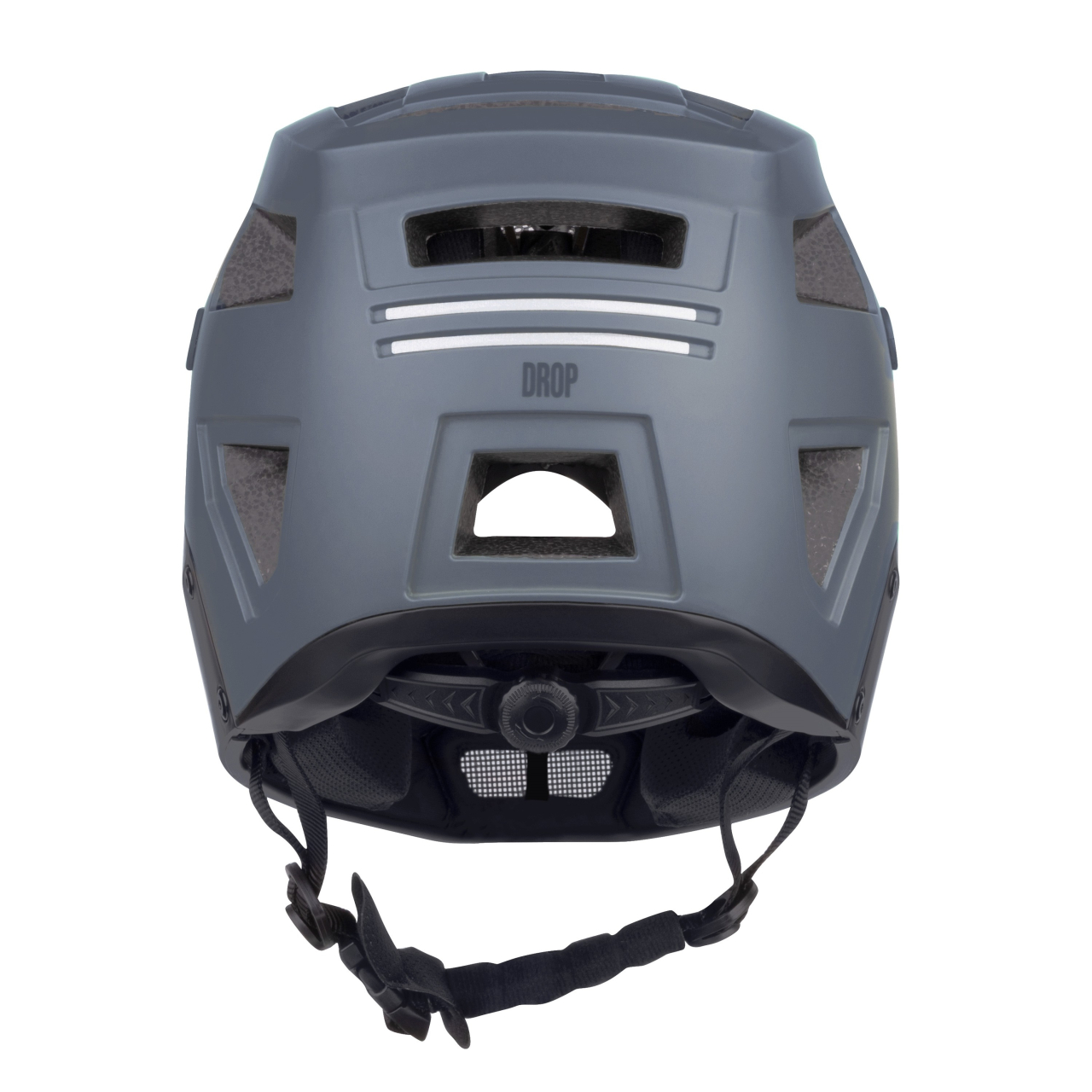 Casca full-face Force DROP downhill, gri/negru, 58-61cm (L/XL) [4]