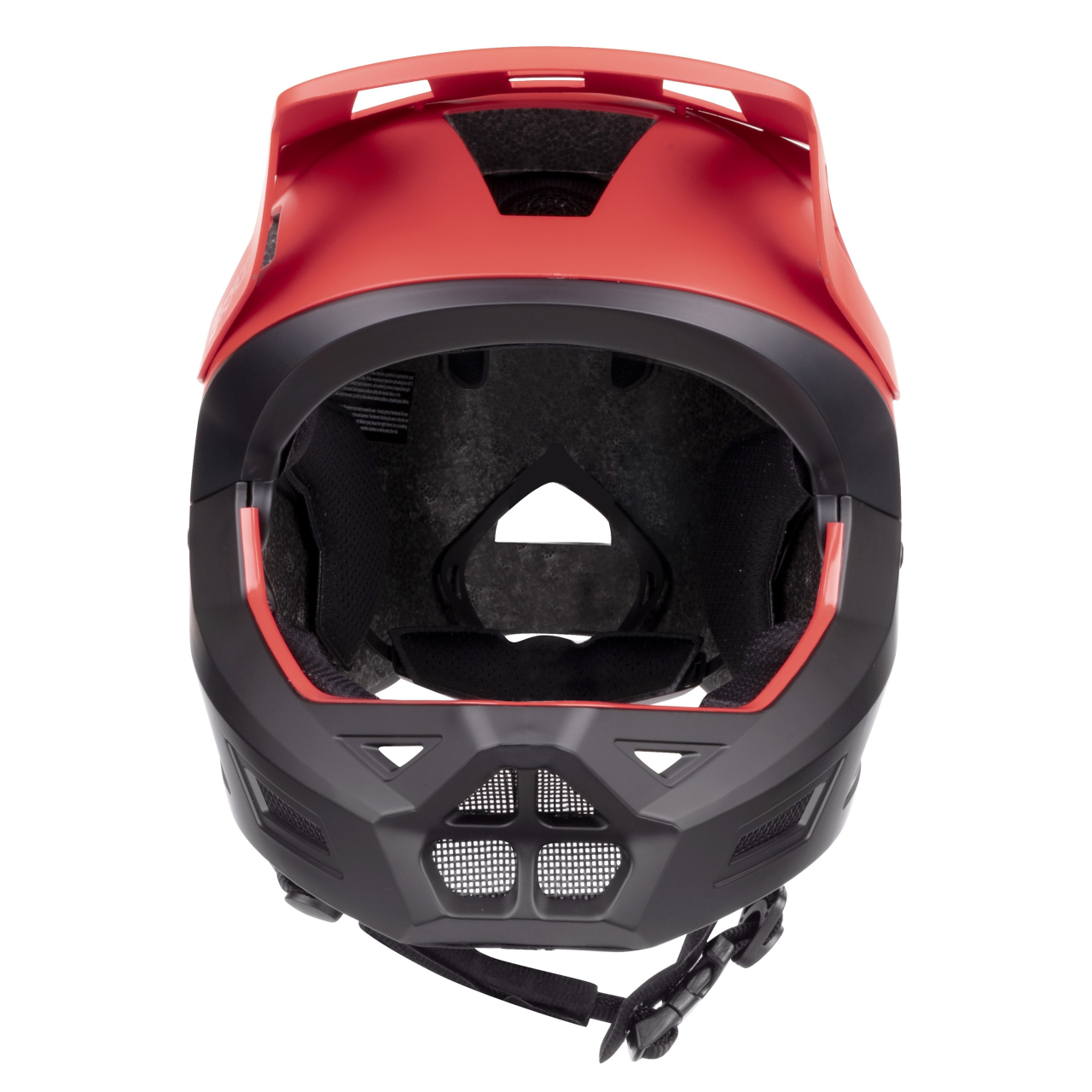 Casca full-face Force DROP downhill, rosu/negru, 58-61cm (L/XL) [3]