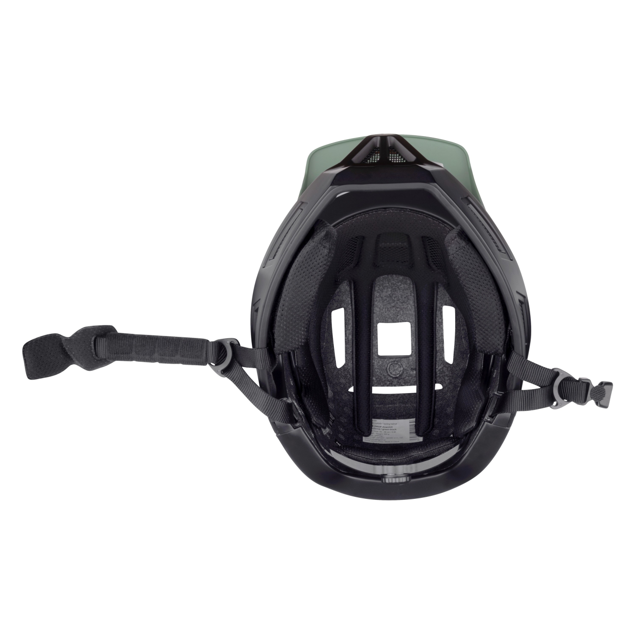 Casca full-face Force DROP downhill, verde/negru, 55-58cm (S/M) [5]