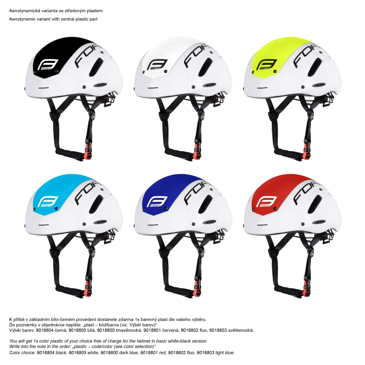 Casca Force Globe Air alb/negru L-XL (58-62 cm) [3]