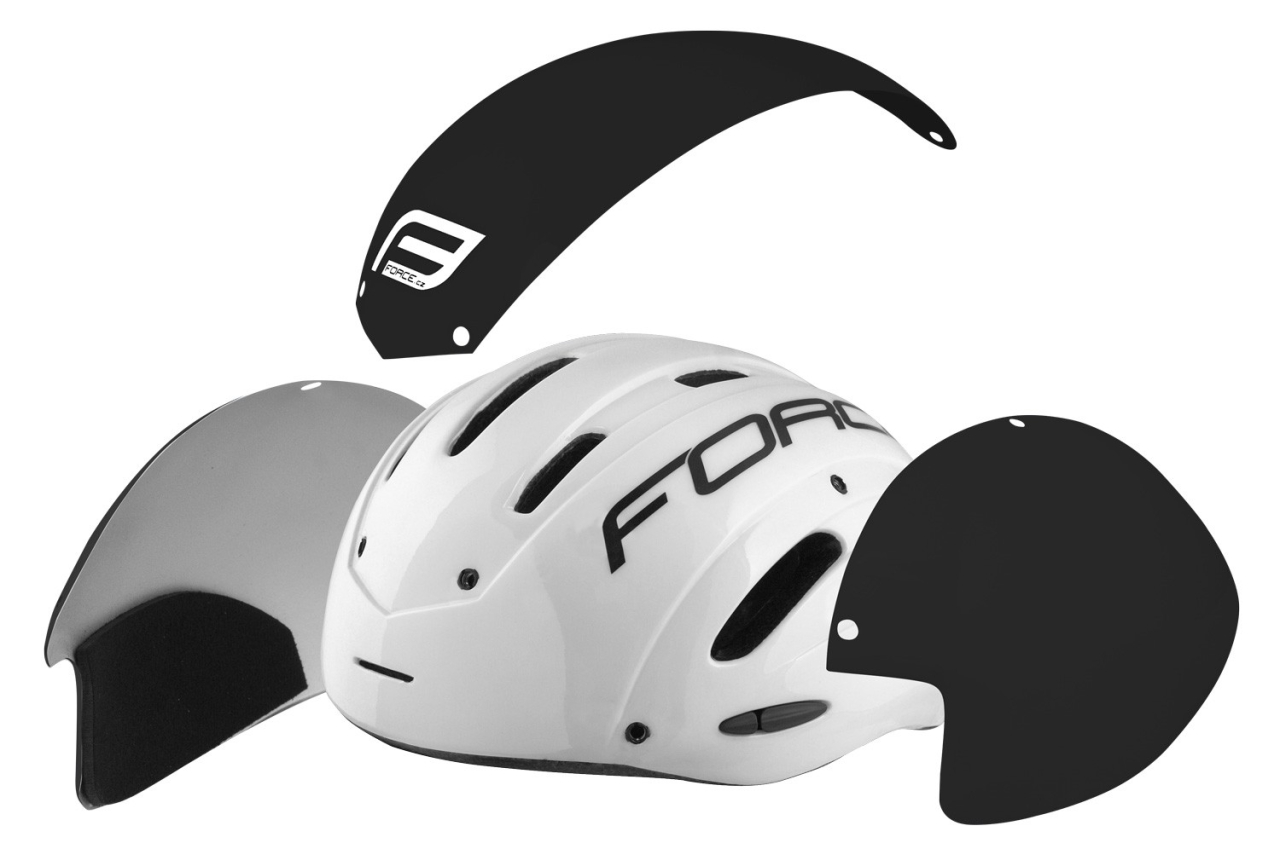 Casca Force Globe Air alb/negru L-XL (58-62 cm) [10]