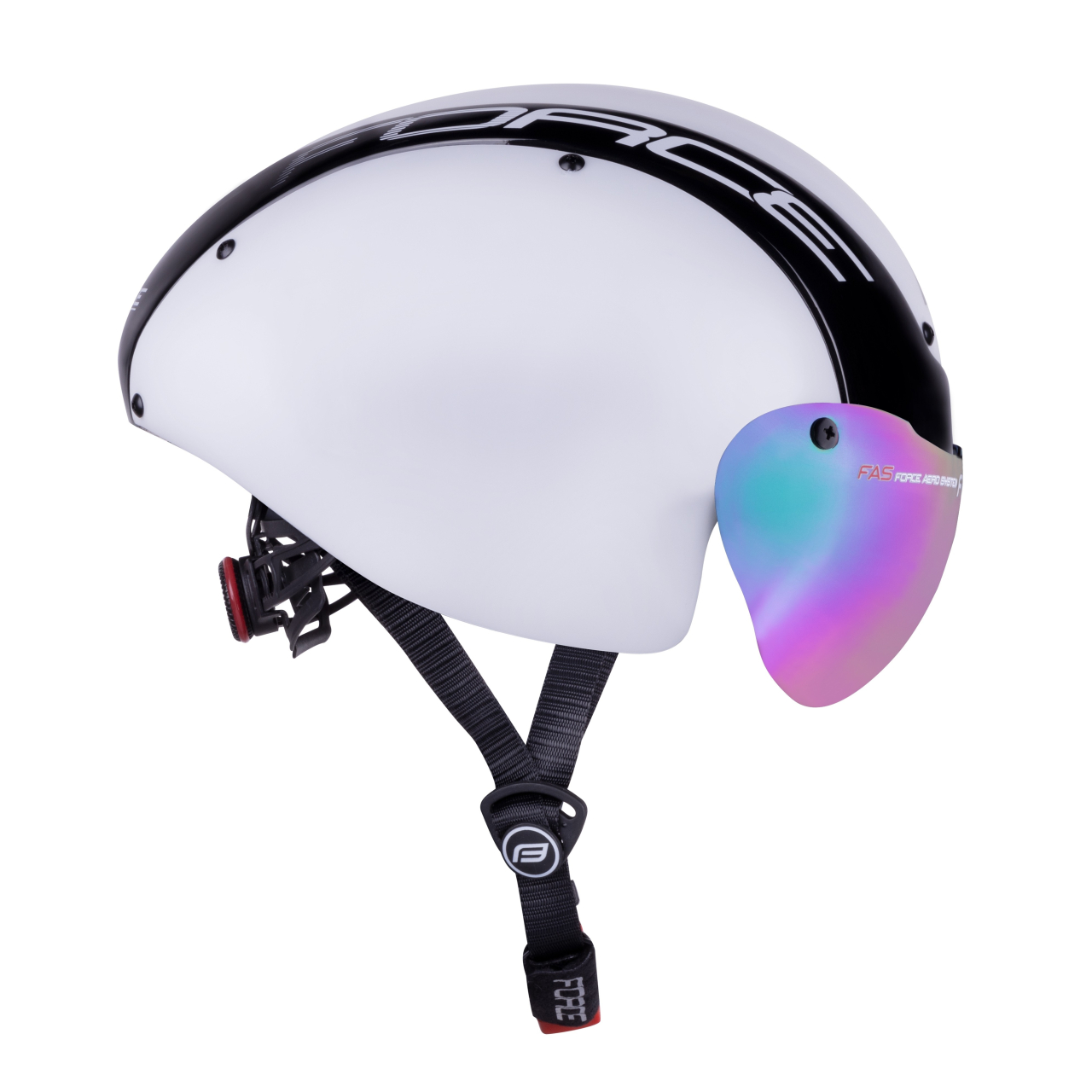 Casca Force Globe Air negru/alb L-XL (58-62 cm) [6]