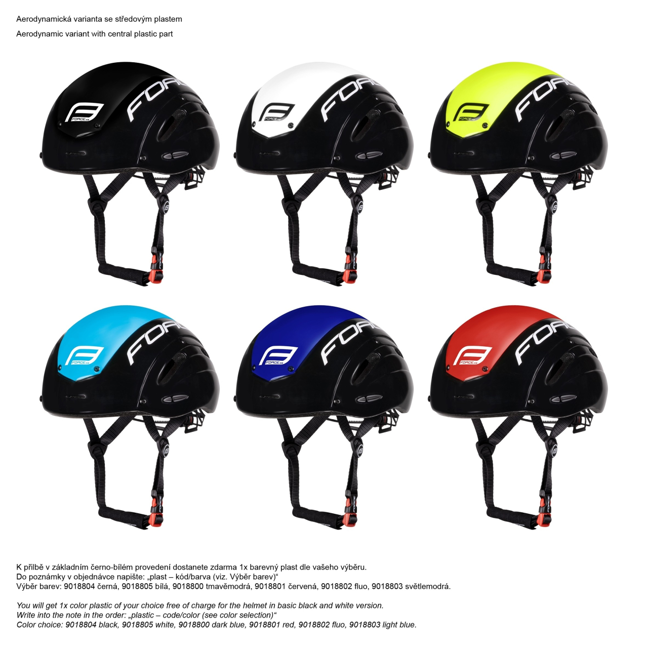 Casca Force Globe Air negru/alb L-XL (58-62 cm) [3]