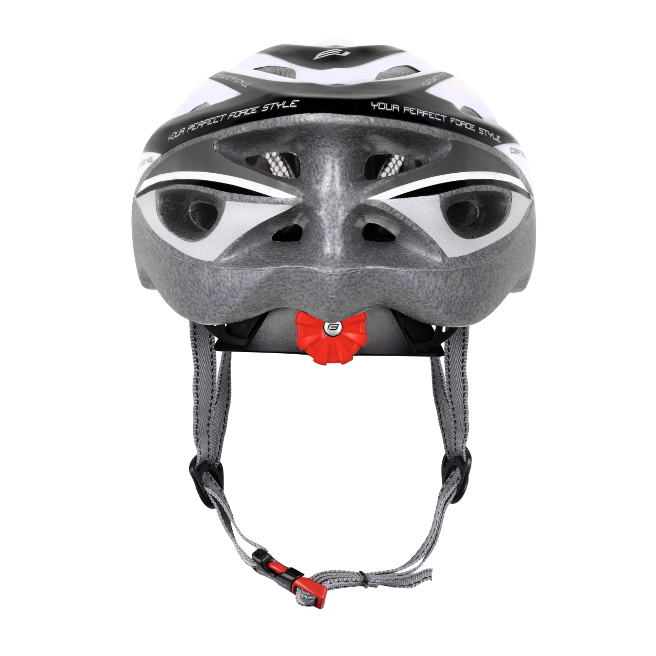 Casca Force Hal, alb/negru, XS-S, 48-54cm [4]