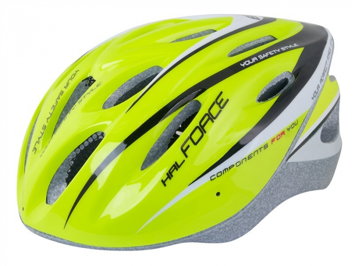 Casca Force Hal, negru/rosu/alb, XS-S, 48-54cm [6]