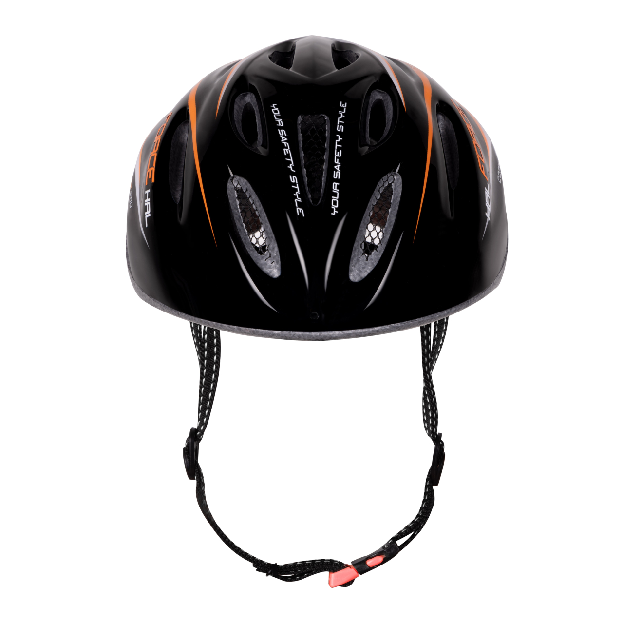 Casca Force Hal, negru/portocaliu/alb, XS-S, 48-54cm [3]