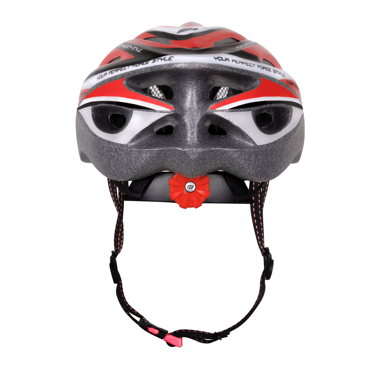 Casca Force Hal, negru/rosu/alb, XS-S, 48-54cm [4]