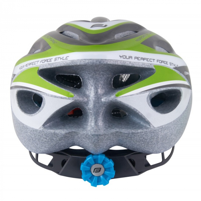 Casca Force Hal, negru/verde/alb, XS-S, 48-54cm [4]