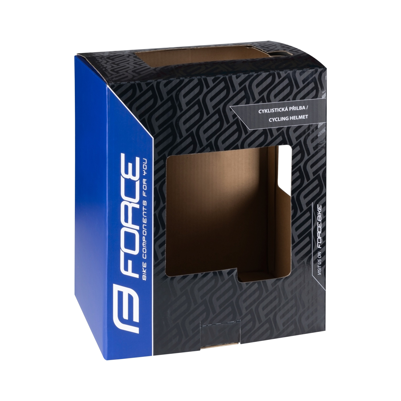 Casca Force Hawk alb/albastru S-M (56-59 cm) [2]