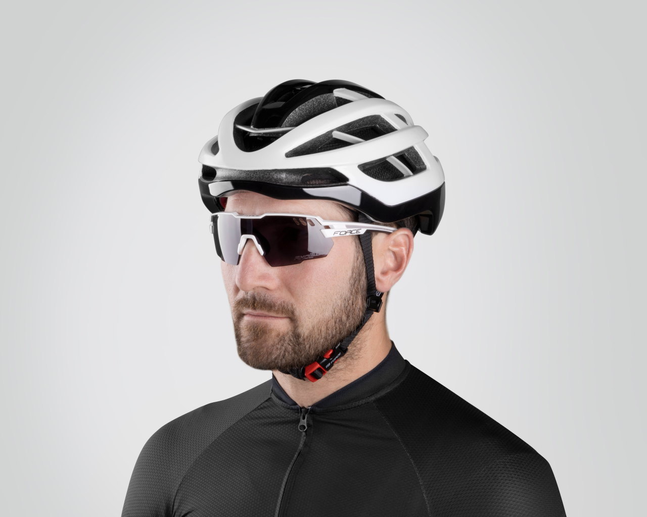 Casca Force Lynx negru/alb S/M [6]