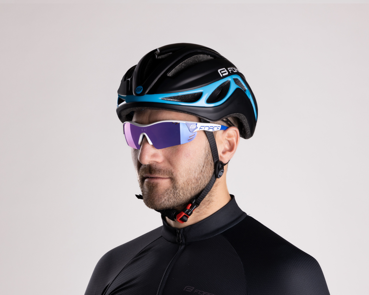 Casca Force Rex negru/albastru S/M [6]