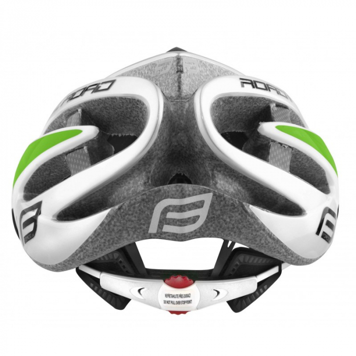 Casca Force Road, Alb/Verde, L/XL (58-63cm) [5]