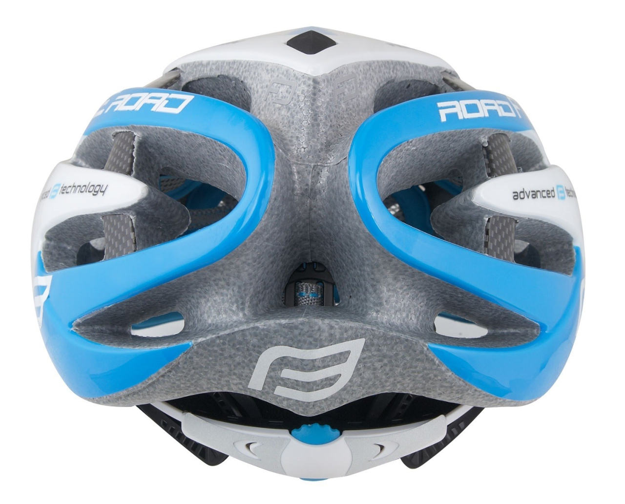 Casca Force Road, Albastru/Alb, S/M (54-58cm) [5]