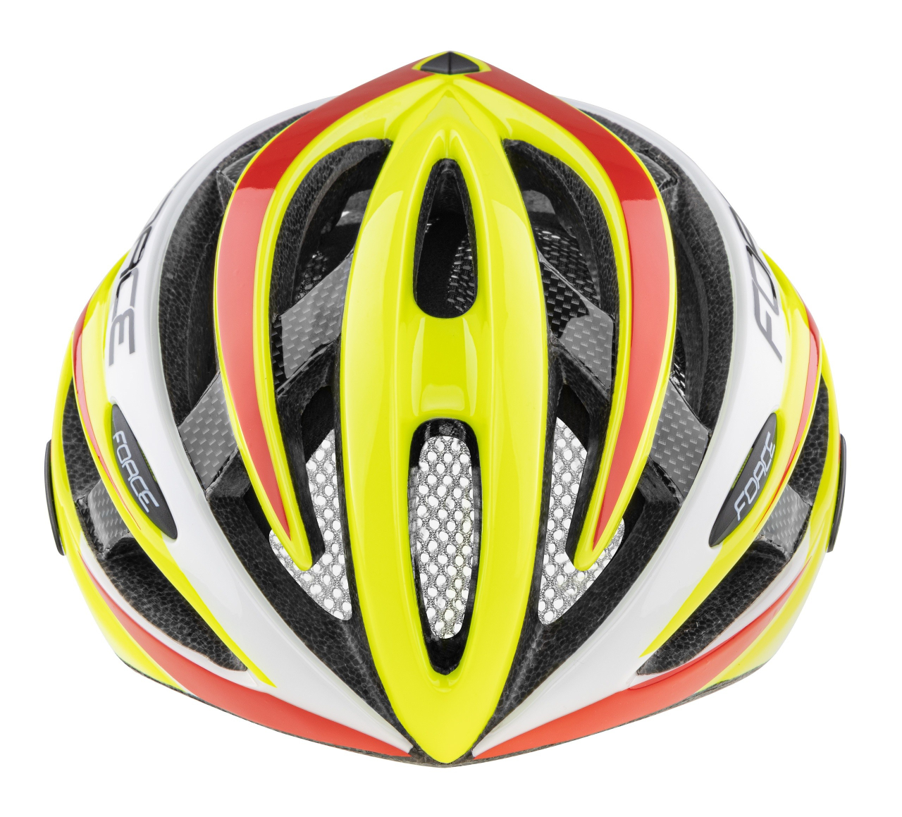 Casca Force Road, Galben Fluo/Rosu, S/M (54-58cm) [4]