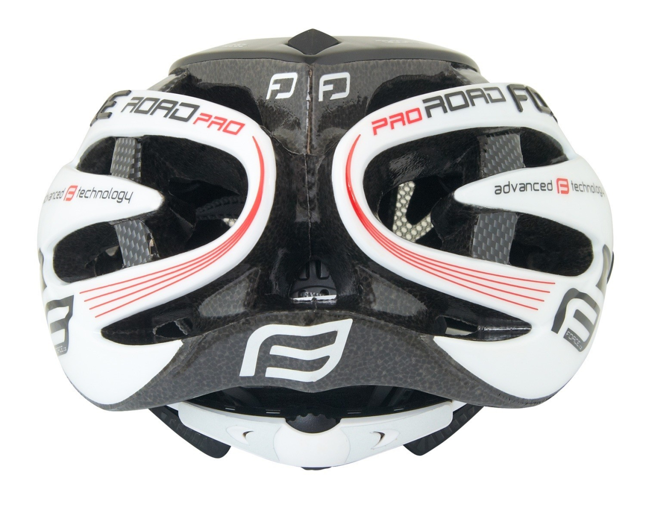 Casca Force Road Junior, alb/negru, XS/S (48-54cm) [3]