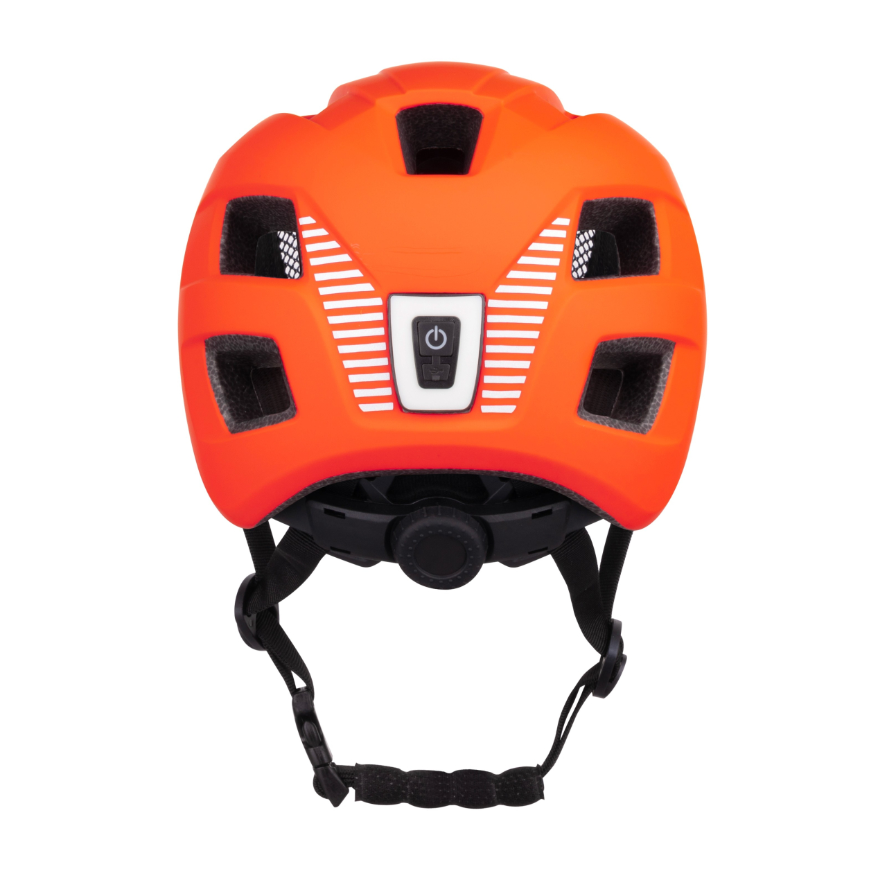 Casca Force Zebu cu lumina, orange S-M (51-56 cm) [4]