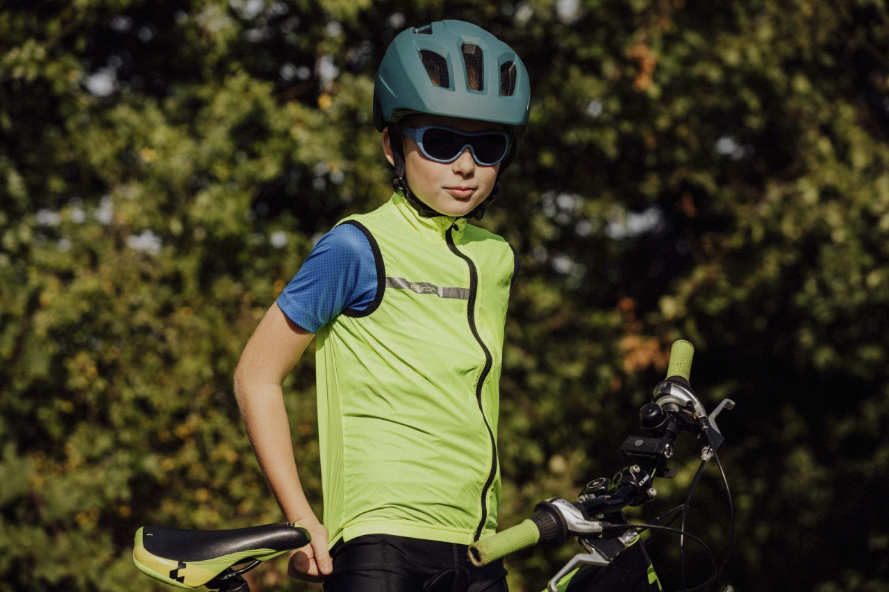 Casca Force Zebu cu lumina, teal XS-S (46-52 cm) [8]