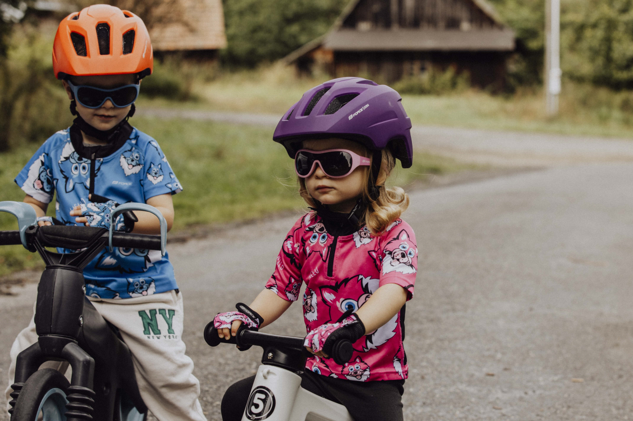 Casca Force Zebu cu lumina, violet L-XL (57-61 cm) [9]