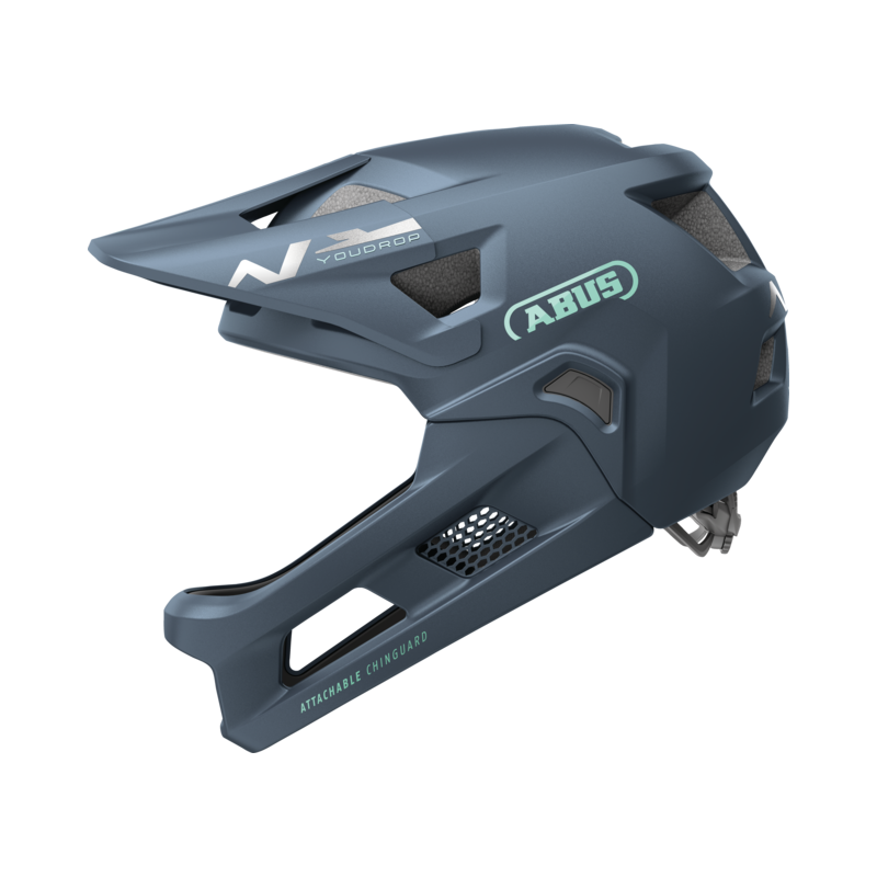 Casca full face ABUS YouDrop FF, S, 48-55cm, midnight blue [2]
