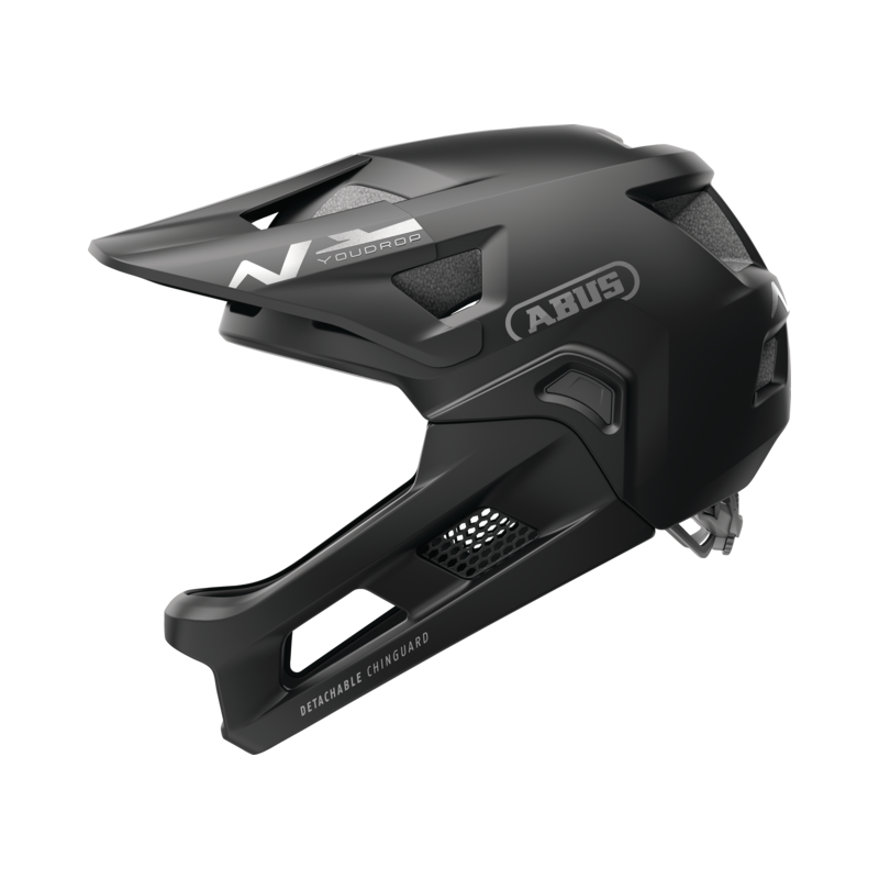 Casca full face ABUS YouDrop FF, S, 48-55cm, muted black [2]