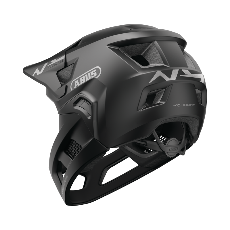 Casca full face ABUS YouDrop FF, S, 48-55cm, muted black [4]