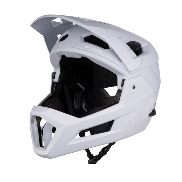 Casca full-face Force Venom Downhill, gri, S-M, 55-58cm [1]