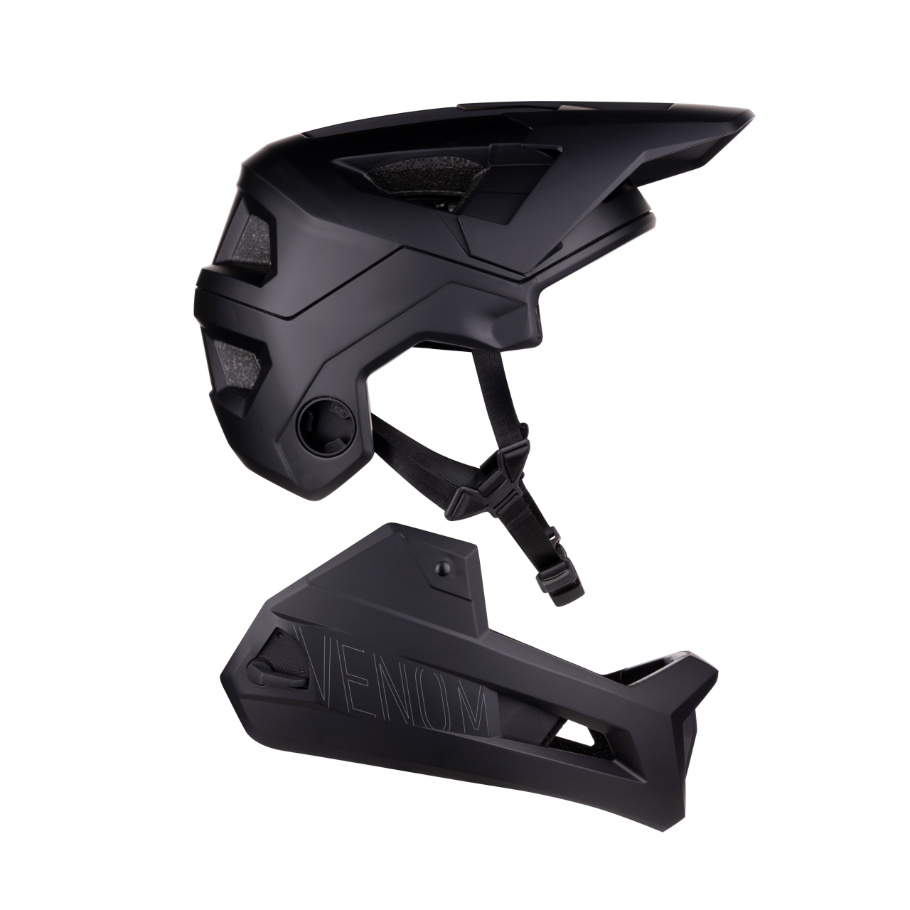 Casca full-face Force Venom Downhill, negru, L-XL, 58-61cm [7]