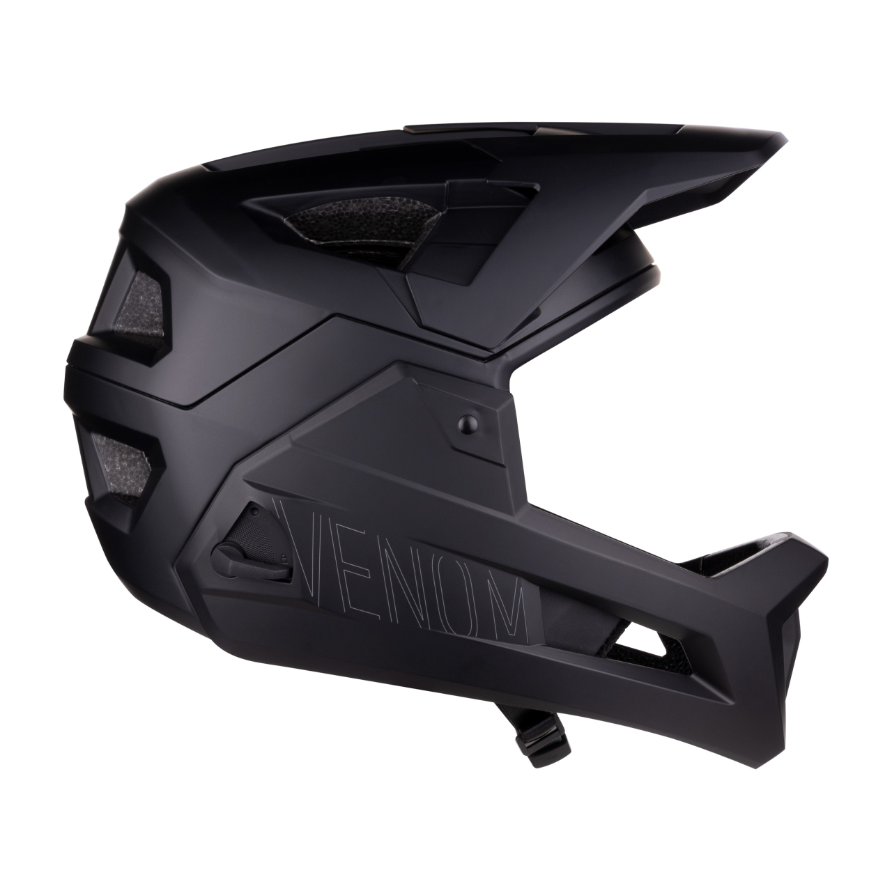 Casca full-face Force Venom Downhill, negru, L-XL, 58-61cm [2]