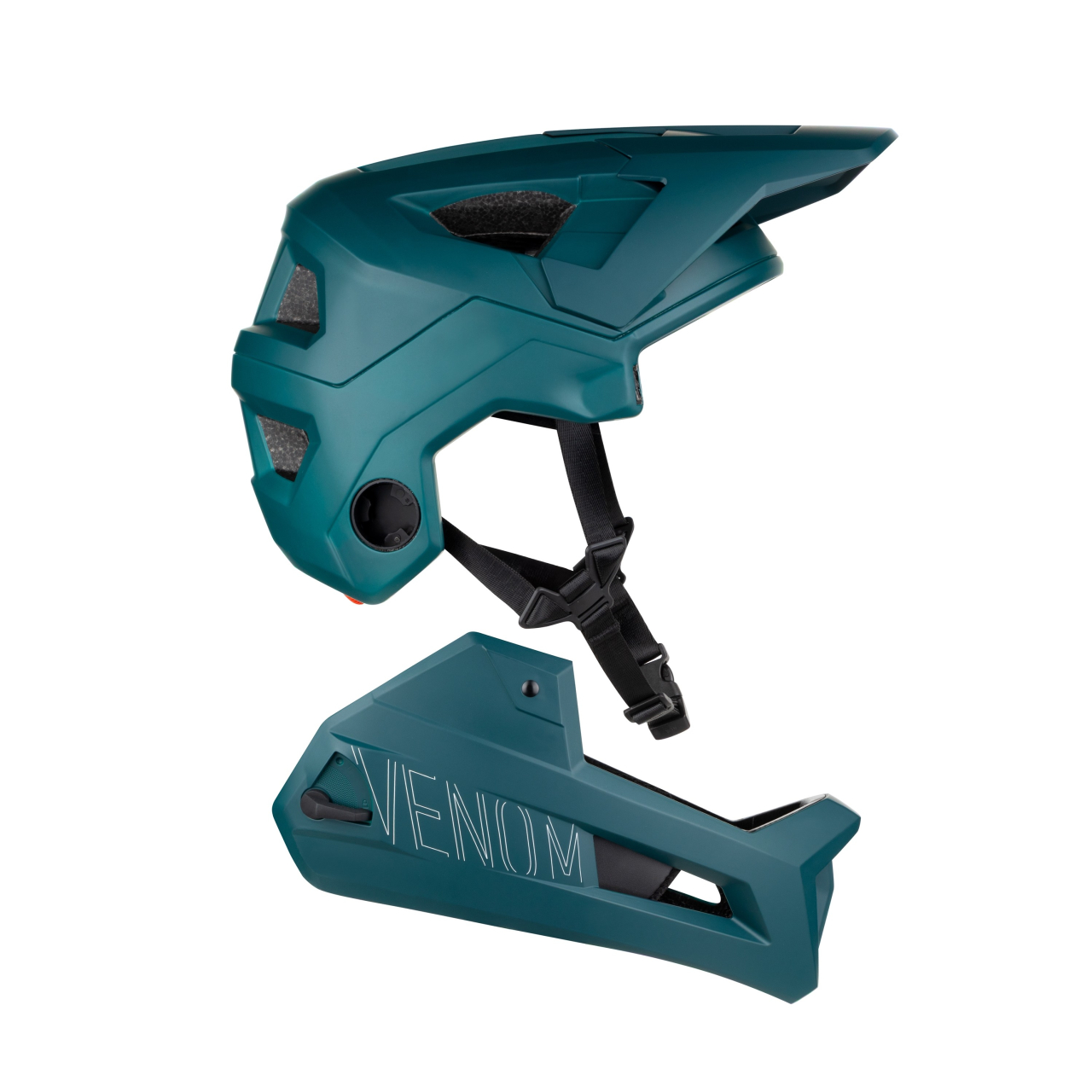Casca full-face Force Venom Downhill, Turcoaz, L/XL, 57-61cm [7]