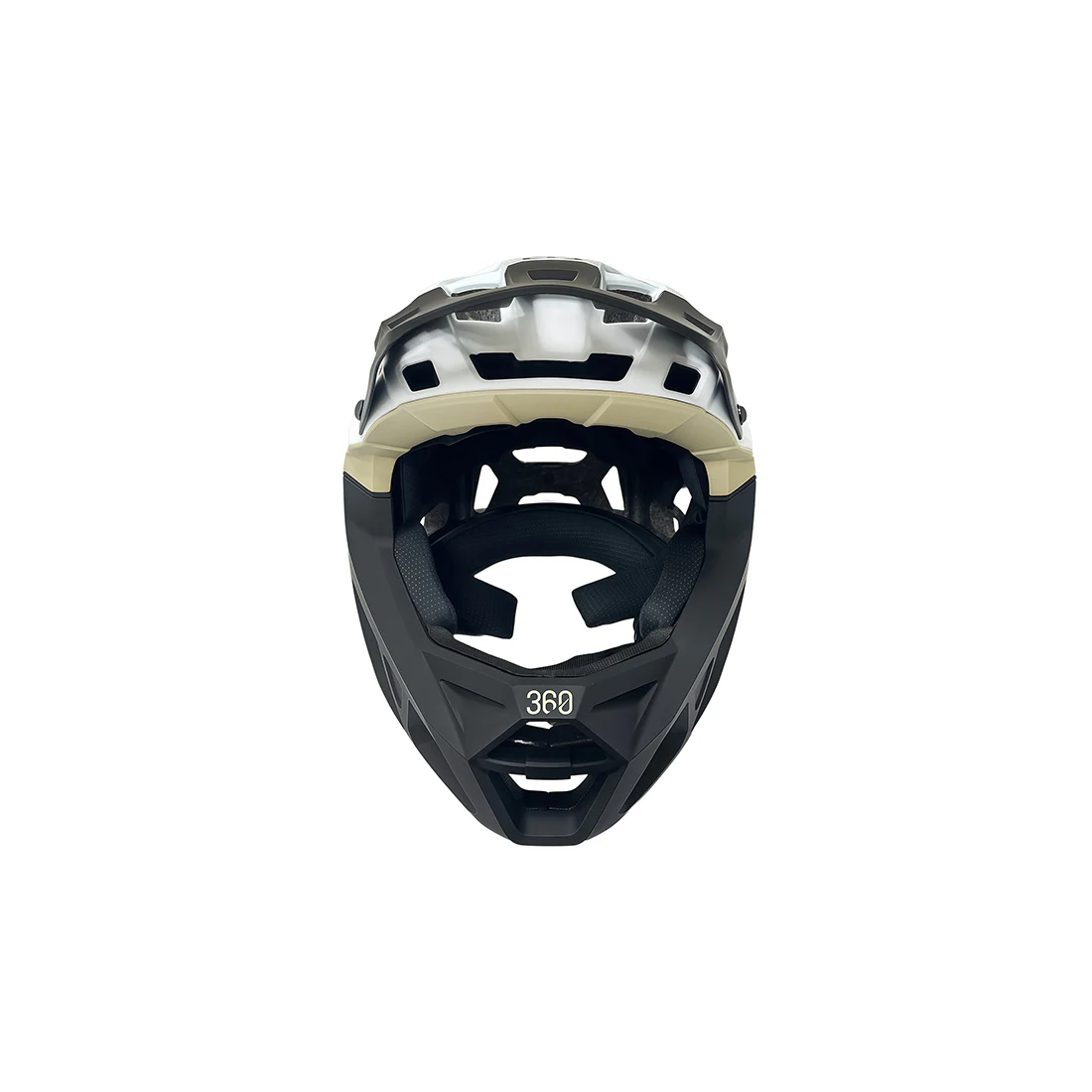 Casca full-face Integra Sport, Alb/Kaki, 55-58 cm (M) [3]