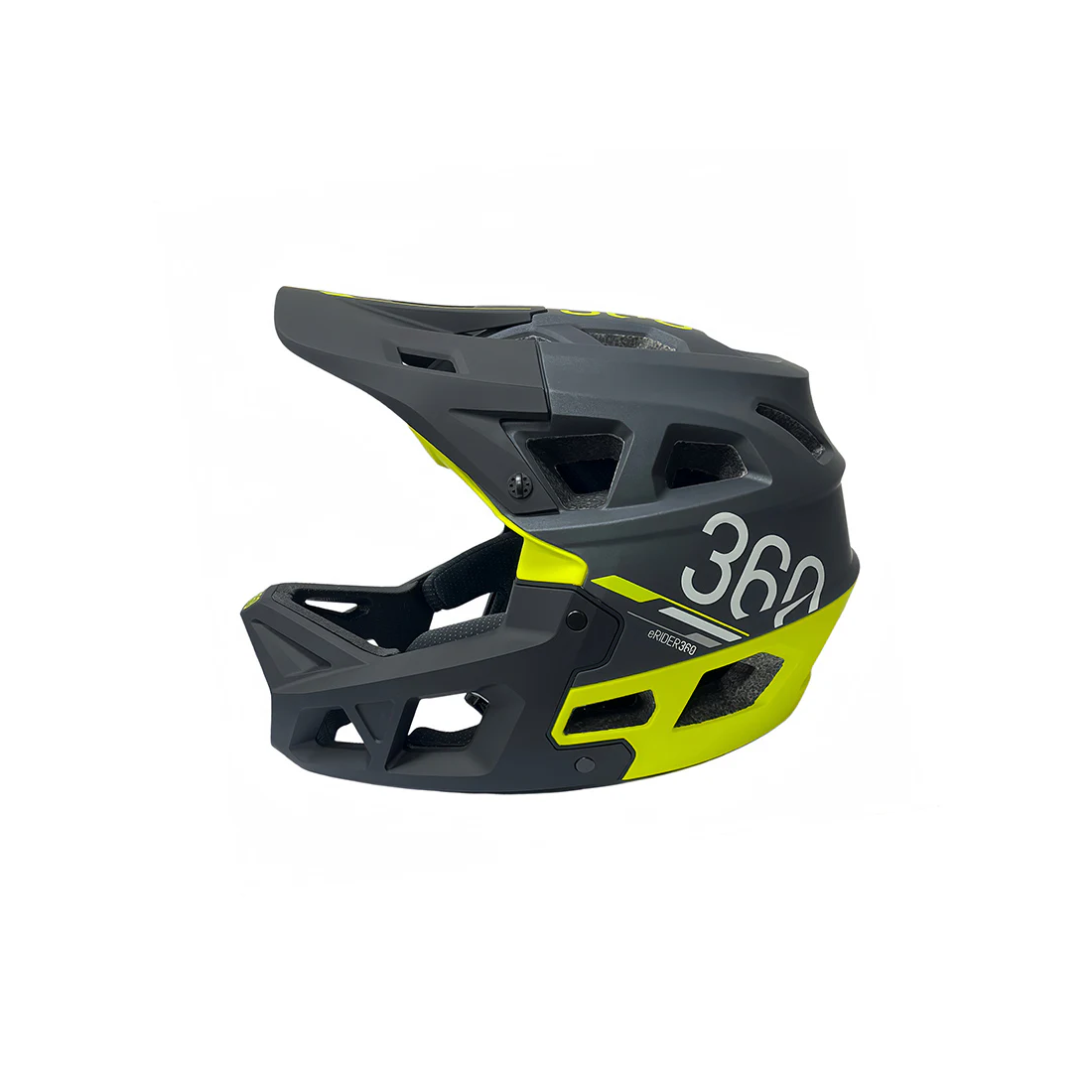 Casca full-face Integra Sport, Negru/Verde, 55-58 cm (M) [2]